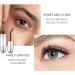 Fiber Curl Long Lasting Waterprof Mascara The False Lashes Mascara Extreme Volume and Curl (Dark Brown 1pcs) Dark Brown 1 g (Pack of 1) - Buy Online on GoSupps.com