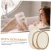 Didiseaon 3 Pcs Loofah Bath Towel Set - Premium Shower Sponge & Body Scrub - Soft Polyester Cotton Flakes for Ultimate Clean - Buy Online on GoSupps.com