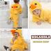 Doladola Unisex Baby Toddler Romper Jumpsuit Hooded Sleepsuit 18-24 Months | Yellow Duck Design - Buy Online on GoSupps.com