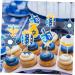 Abaodam 48pcs Hanukkah Insert wedding ceremony decorations wedding props birthday cake toppers menorah cupcake drink sticks chanukkah party supplies Wedding Cake Decoration Cakes Picks - Buy Online on GoSupps.com