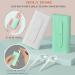 Holy Rose Dental Floss Dispenser - Portable Flosser with 168 Count Floss Picks for Hygienic Teeth Cleaning - Travel Cases Included - Buy Online on GoSupps.com