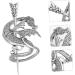 Didiseaon Vintage Viking Hairpins Hair Cuff Bun Cage Metal Knot Hair Clip Hair Bun Cuff Hair Slide Hairpins Crystal Hair Accessories Girl Hair Accessories Miss Alloy Headgear - Buy Online on GoSupps.com