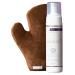 Lusso Tan Flawless Tan Kit Gift Set - Rapid Self Tan Mousse & Velvet Application Soft Double Sided Tanning Mitt. For Streak-Free Application. Vegan Pregnancy Safe Fake Tan. Fast Sunless Tanner Rapid Tan Gift Set