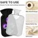 Mardi Gras Hot Water Bottle with Cover - 1L Pain Relief & Bed Warmer for Cramps & Comfort - Buy Online on GoSupps.com