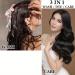 3 Pcs 3 in 1 Black Hair Dye Shampoo | Nourishing Semi-Permanent Gray Coverage for Men & Women | 100ml x 3 - International Shipping Available - Buy Online on GoSupps.com