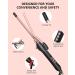 Small Curling Iron 3/8 Inch Barrel - Tiny Curling Wand for Short & Long Hair | Tourmaline Ceramic 9mm Adjustable Temperature Rose Gold - Buy Online on GoSupps.com