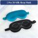 Buy BeeVines 3D Sleep Mask - 22 Momme Silk Eye Masks 2 Pack Weighted Blindfold Night Light Blocking for Lash Extensions - Best for Men & Women - Buy Online on GoSupps.com