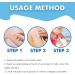Sunscreen Stickers Sun-Screen Patche for UV Detection Sunblock Patches Face Stick Clear Sunscreen for Face BSZ-005 - Buy Online on GoSupps.com