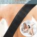 JASSINS African Exfoliating Body Net Sponge - Shower Scrubber for Smooth Skin (Black + Beige) - Buy Online on GoSupps.com