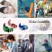 Buy Reusable Silicone Ear Plugs for Sleeping | Waterproof Noise-Suppressive Earplugs | 3 Pairs for Ultimate Hearing Protection - Buy Online on GoSupps.com
