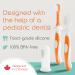 Cherish Baby Care Baby Toothbrush 0-2 Years - Safety-Tested & BPA-Free 3-Pack (Finger Toothbrush Baby Silicone Toothbrush Baby and Toddler Toothbrush) - Baby's First Toothbrush Kit (Orange) Orange Babies - Buy Online on GoSupps.com