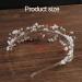 TSHAOUN Flower Girl Hair Accessories Pearl Hair Flower Headbands Crystal Rhinestone Headpiece for Wedding Party Outdoor Filming Taking Photo Special Day Holiday Girls Gift Birthday Present (White) - Buy Online on GoSupps.com