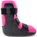 superiorbraces (Size Small) Low Top, Low Profile Air Pump CAM Medical Orthopedic Walker Boot for Ankle and Foot Injuries with Pink Liner, Female Shoe Size 6 - 8, Male Shoe Size 4 1/2 - 7