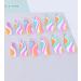 24 Pcs Colorful Candy Swirl Stiletto Press On Nails with Glue - Luvehandicraft - Buy Online on GoSupps.com
