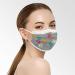 50Pcs Disposable Face Masks for Women with Elastic Ear Loop 3 Ply Breathability Comfort Colors Floral Halloween Mask (E-024) - Buy Online on GoSupps.com