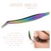 Eriseds BiFrost False Eyelash Tweezers Set - Rust-Free Stainless Steel 3-Piece Precision Tool for Eyelash Extensions & Hair Removal - Essential Beauty Salon Accessories - Buy Online on GoSupps.com