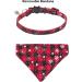 ADOGGYGO Christmas Cat Collar Set: 2 Pack Breakaway Collars with Bell & Removable Bandana - Buy Online on GoSupps.com