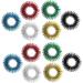 Shop Healeeved 12 Mini Toy Rings - Kidcraft Play Set Spiky Finger Massage Rings & Vibrating Jewelry for Kids - Buy Online on GoSupps.com