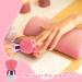 Soft Fiber Nail Dust Brush - Pink Fingernail Art Cleaning Tool for Makeup & Acrylic UV Gel Nails (Red) - Buy Online on GoSupps.com