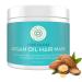 Pure Body Naturals Argan Oil Hair Mask  8 Fluid Ounces - Argan Oil Hair Mask for Damaged Hair  Deep Conditioning Hair Treatment and Moisturizer