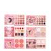 Palette de fards paupi res - Poudre de surligneur longue dur e et blouissante style livre - Pour femmes et filles - Pour anniversaire Saint-Valentin mariage rendez-vous voyage vacances