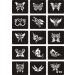 Kotbs 6 Sheets Temporary Tattoos Stencils for Kids Girls  67pcs Butterfly Dragon Patterns Body Paint Henna Stencils Kit  Glitter Tattoos Stencils for Halloween Party Butterfly Tattoo Stencils - Buy Online on GoSupps.com
