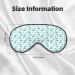 Buy Comfortable Super Soft Print Sleep Masks - Adjustable Eye Masks for Home & Travel - Buy Online on GoSupps.com