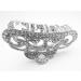 Vintage Silver Swarovski Crystal Hair Claw Clip for Long Hair - Retro Copper Design - Buy Online on GoSupps.com