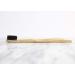 Bamboo Toothbrush 4 Pack - Medium/Soft Charcoal Bristles, Wooden Handle - Eco-Friendly Vegan Product, BPA Free - Sustainably Grown in Recycled Biodegradable Packaging - Buy Online on GoSupps.com