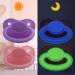 LittleForBig Pacifier Generation 1 Night Glow Set - Pink/Purple | International Shipping Available - Buy Online on GoSupps.com