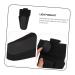 FRCOLOR Foot Inversion Protector Night Splint & Calf Brace - Foot Drop Corrector & Plantar Fasciitis Support - Black PU Strap for Foot Sprains - 25x13x0.5cm - Buy Online on GoSupps.com