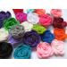 YYCRAFT Pack of 20PCS Felt Flower Rose 1.5 4D Applique/Bow-Mix Style A Mix