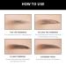 ETEDES Waterproof Semi-Permanent Eyebrow Gel - 24-Hour Long-Lasting, Natural, Smudge-Proof, Sweat Resistant Tinted Liquid Brow Makeup (BLACK) - Buy Online on GoSupps.com