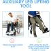Leg Up Leg and Foot Lifter Mobility Aid Single Loop in Black Leg Lifter Strap Leg Lifter Mobility Aid for Bed for Elderly Aids Knee and Hip Replacement Rehabilitation for Easy to Use Leg Raiser - Buy Online on GoSupps.com