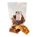 Pet food Schwenner-Short beef's head for dogs dried-Dog snacks-dog dental care-500g 8-18 cattle head skin 8-18 g (1 Pack)