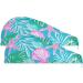 Pink Shell Green Leaf Hair Towel 2 Pack | Super Absorbent Quick Dry Hair Turbans for Women & Girls - Buy Online on GoSupps.com