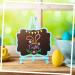 Easter Silk Screen Stencils - 12 Pcs, 5 x 7 Inches | Reusable Self-Adhesive Transfers for DIY Painting on Wood, Fabric, Chalkboard | Bunny Egg Happy Easter Design - Buy Online on GoSupps.com