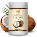 Coconut Oil 1000ml - Indonesia - Cocos Nucifera Oil - 100% Pure & Natural Cold Pressed - Unrefined Coconut Oil - Best Benefits for Skin - Hair - Face - Body Care - Unrefined Coconut Oils - Buy Online on GoSupps.com