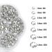 3150pcs Rhinestone Gems Set with Tweezer/Wax Pencil - Clear Nail Diamonds for Crafts/Makeup/Shoes - Face/Tooth/Eye Rhinestones Kit - Buy Online on GoSupps.com