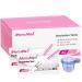 MomMed ovulation test stripes 60 practical ovulation test sticks with 60 urine cups - fast fertility test for women - ovulation test strip 25 Miu/ml 60 pieces (1 Pack)