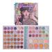 Wednesday Violin Theme 62-Color Eyeshadow Palette Exquisite Girls' Must-Have Item Suitable For Various Occasions Non-Pick Skin Tone No Smudging Even In Water And Sweat KEVIN&COCO