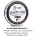 Taconic Shave Barbershop Quality Shaving Soap for Men with Antioxidant-Rich Hemp-Seed Oil Moisturizing Shaving Soap for All Skin Types 4 oz. Puck Classic Bay Rum - Buy Online on GoSupps.com