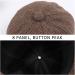 Pesaat Newsboy Cap for Toddler Boys | Vintage Tweed Driver Cap for Kids | Coffee | 2-5 Y, 4-7 Y - Buy Online on GoSupps.com