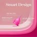 Saalt Teen Menstrual Cup - Sensitive Reusable Cup - 12-Hour Wear - Tampon & Pad Alternative (Aqua Green) - Buy Online on GoSupps.com