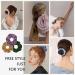 Cehomi 75 Pcs Velvet Hair Scrunchies for Women and Girls - Elastic Ponytail Holders in Multicolor - Perfect for Birthday, Thanksgiving, Christmas - 75 Count - Buy Online on GoSupps.com