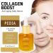 Buy Pedia Advanced Collagen Boost Anti-Aging Serum - Vitamin C & Hyaluronic Acid | Brightening Essence for All Skin Types (3 PC) - Global Shipping Available - Buy Online on GoSupps.com