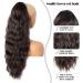 26 Inch Brown Ponytail Extension Natural Drawstring Ponytail Extension Long Wavy Hair Extensions Synthetic Hair Pieces for Women Soft Ponytail Hair Extension for Daily Use (Color: Brown) Drawstring-Brown - Buy Online on GoSupps.com
