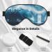 SSIMOO Big Ocean Wave Eye Mask | Ultra-Soft Light-Blocking for Optimal Comfort & Sleep | International Shipping Available - Buy Online on GoSupps.com