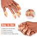Flexible Nail Training Hand with 100 PCS Fake Nail Tips - Practice Acrylic Nails | Manicure DIY Tool - Buy Online on GoSupps.com
