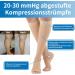 Medical Compression Stockings for Men & Women - 20-30 mmHg Gradient Support for Varicose Veins (Beige & Black L) - Fast International Shipping - Buy Online on GoSupps.com